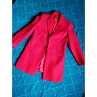 Áo khoác dạ đỏ