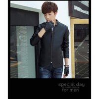 áo khoac da giã vest cực sang chảnh(khoác vest,da áo,trang áo,thời áo,bộ áo)