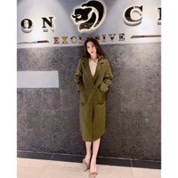 Áo khoác dạ . Hàng nhập Quảng Châu. Có 2 màu. Kèm hình chụp thật 100%. Size dưới 55kg vừa. Đơn giản mà đẹp