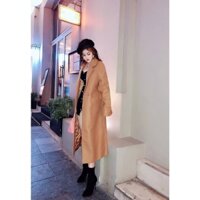 Áo khoác dạ . Hàng nhập Quảng Châu. Có 2 màu. Kèm hình chụp thật 100%. Size dưới 55kg vừa. Đơn giản mà đẹp