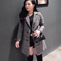 Áo khoác dạ kẻ