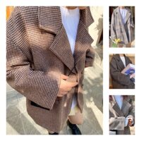 áo khoác dạ kẻ