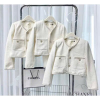 ÁO KHOÁC DẠ KIM TUYẾN VIỀN NGỌC