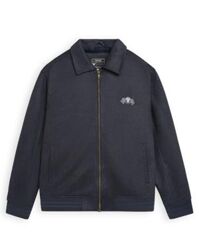 Áo khoác da lộn basic cổ bẻ lót lông GWCL902