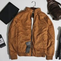 ÁO KHOÁC DA LỘN LÓT LÔNG CỪU - MASSIMO DUTTI