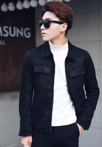 Aó khoác Da lộn nam AKN466 - XL