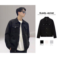 Áo khoác da lộn nam