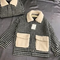 Áo khoác dạ lông cừu cao cấp