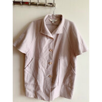 Áo khoác dạ lông cừu chính hãng Elise premium (size M)