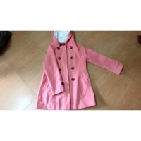 Áo khoác dạ lót lông