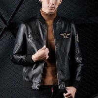 Áo khoác da nam Biker jacket 50-110kg