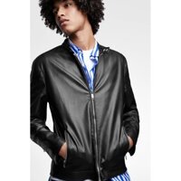 Áo khoác da nam Biker Zara