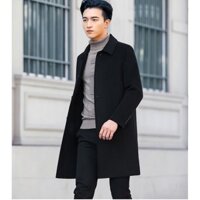Áo khoác dạ nam cao cấp dáng dài NAD03
