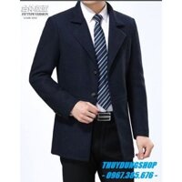 Áo khoác dạ nam dáng vest trẻ trung NAD43