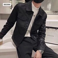 Áo khoác da nam [ Quảng Châu ]