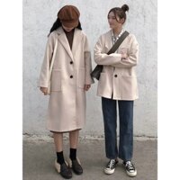 Áo khoác dạ nữ 2 kiểu dài ngắn