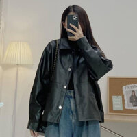 Áo Khoác Da Nữ Dáng Dài Evadesign