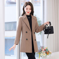 Áo khoác dạ nữ dáng ngắn