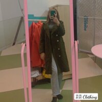 Áo khoác dạ nữ Hàn Quốc