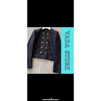 Áo khoác dạ nữ tay dài