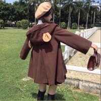 Áo khoác dạ tai mèo quảng châu cao cấp S