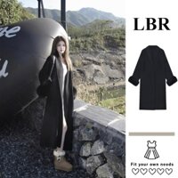 Áo khoác Dạ Tay Lông (có thể tháo rời) kèm Đai LBR