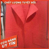 Áo khoac dài  bằng len lông đẹp bắt mắt