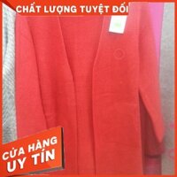 Áo khoac dài  bằng len lông đẹp bắt mắt