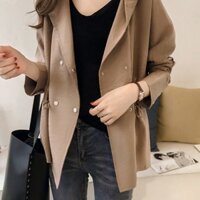 ÁO KHOÁC DÁNG DÀI NỮ CARDIGAN PHONG CÁCH HÀN QUỐC