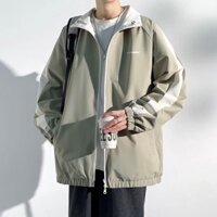 Áo khoác dành cho nam nữ, áo gió 2 lớp, mặc đôi đẹp, 4 màu