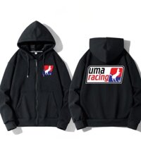 Áo khoác dây kéo unisex racing biker v.2 nam nữ vải da cá cao cấp co giãn 4 chiều, thoáng mát