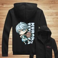 Áo Khoác Đen Anime Kuroko no Basuke giá học sinh