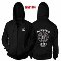 Áo khoác ĐEN hải quân ONE PIECE