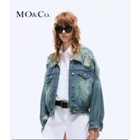 Áo khoác denim cotton Thổ Nhĩ Kỳ xẻ tay đính hạt xuân thu cao cấp (0943.140.503) hàng QC KCC2662