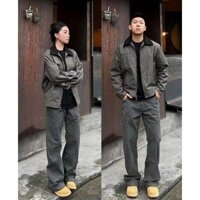 Áo khoác Detroit Canvas Ve áo M-3XL