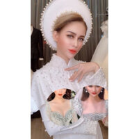 áo khoác đính hạt thanh lý