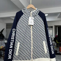 Áo khoác Dior2563 có mũ trùm đầu giản dị Phong cách mới Áo khoác cặp đôi hợp thời trang