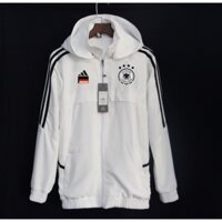 Áo Khoác đội tuyển Đức TRẮNG - ĐEN 2022-2023