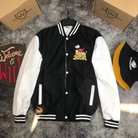 ÁO KHOÁC DÙ BOMBER BTS 2 lớp Unisex ẢNH THẬT