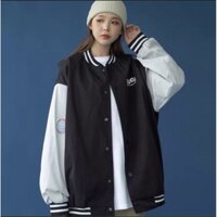 Áo Khoác Dù Bomber thêu BADGE Cute, giá rẻ