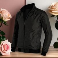 Áo khoác dù cách nhiệt GOKING cho nam nữ, áo khoác gió hàng hiệu Việt Nam cao cấp, chống gió lạnh, giữ ấm cơ thể - ĐEN - XXL Khoảng 77-88kg