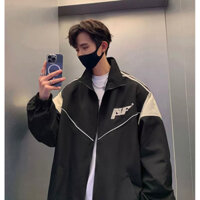 áo khoác dù cặp 2 lớp thiêu logo AF big size 100kg