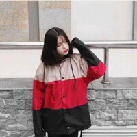 Áo khoác dù Form rộng Nam nữ (kèm hình thật)