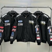 Áo khoác dù gió Kiểu Bomber 2 Lớp Chữ FAFIC Đi Phươt Nam Nữ Couple - Áo Khoác Bóng Chày Số 93 Unisex