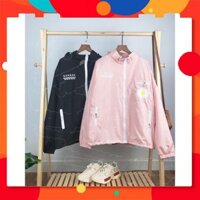 Áo Khoác Dù Hoa Cúc Daisy Mũ Rời Mẫu Mới