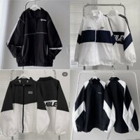 Áo Khoác Dù IMVELY 2 Lớp Sym.Bolic Nam Nữ Form Rộng Nhiều Mẫu, Áo Gió Chống Nắng Kiểu Bomber