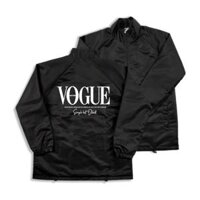 Áo Khoác Dù Local Brand VOGUE Jacket Mero 2 lớp dày form rộng Unisex cổ bẻ D2200L - Full Box - Kèm Video Ảnh Thật - L 45-70kg