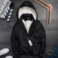 Áo Khoác Dù Lót Lông Nam, Áo Ấm Nam Có Nón hocofashion Mặc Mùa Đông Ấm Áp