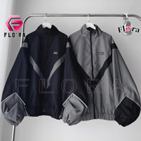 Áo Khoác Dù MT SUN Unisex Nam Nữ Chất Dù 2 Lớp Mát KD24, Áo Khoác Bomber Cổ Đứng Phối Màu Form Rộng Thêu Logo Flo'ra