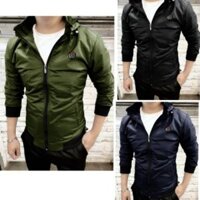 Áo khoác dù nam 2 lớp có nón size M đến 4XL